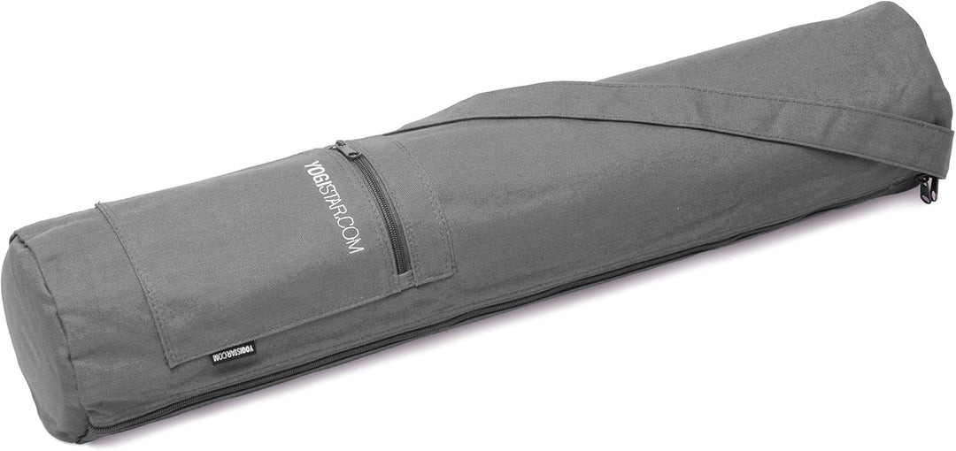 Yogatasche Yogibag® Basic - Zip - Cotton - 65 Cm Anthrazit, Anthrazit