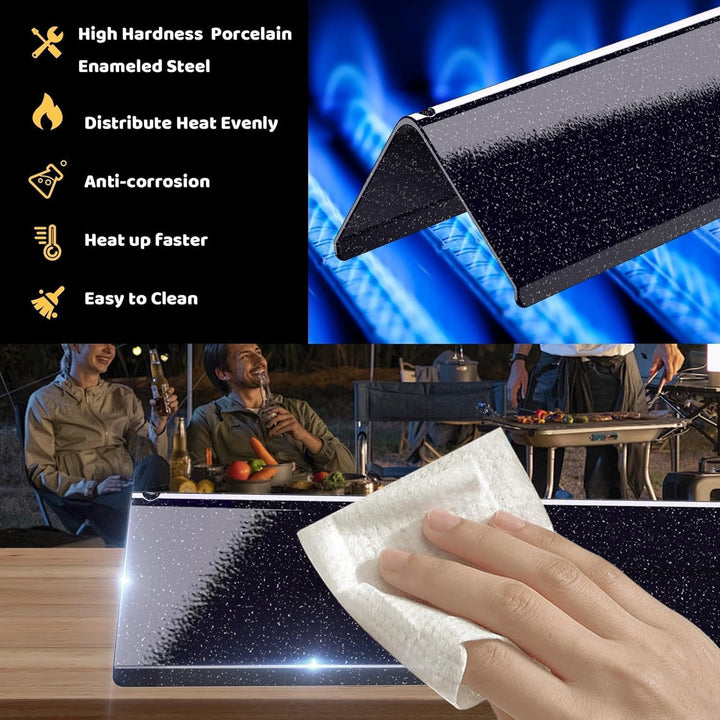 Denmay 66032 43,4 cm Flavorizer Bars für Weber Genesis II/LX 300 Serie, Genesis II 210, LX 240, II S