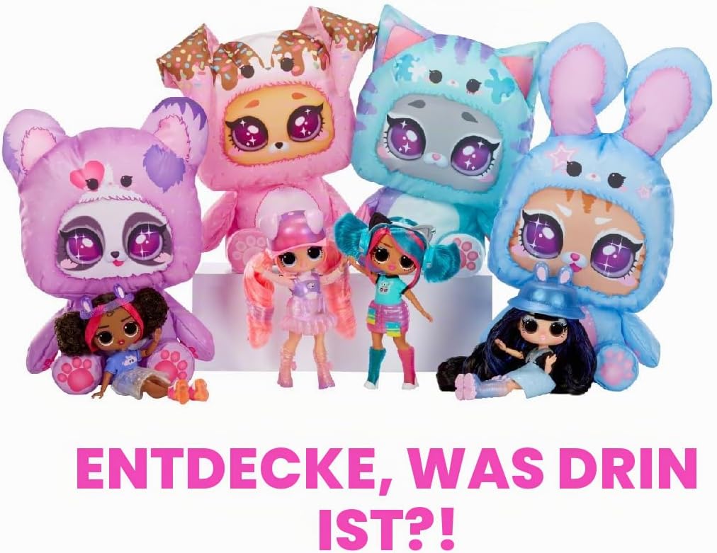 L.O.L. Surprise! Tweens Costume Surprise Ali Dance Modepuppe mit Aufblasbarem Rosa Welpenkostüm und