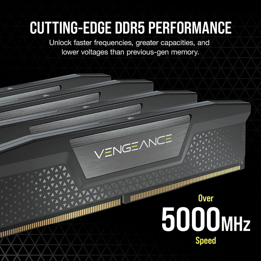 CORSAIR Vengeance DDR5 32GB (2x16GB) DDR5 6400MHz C36 Optimierter Intel-Desktopspeicher (Onboard-Spa