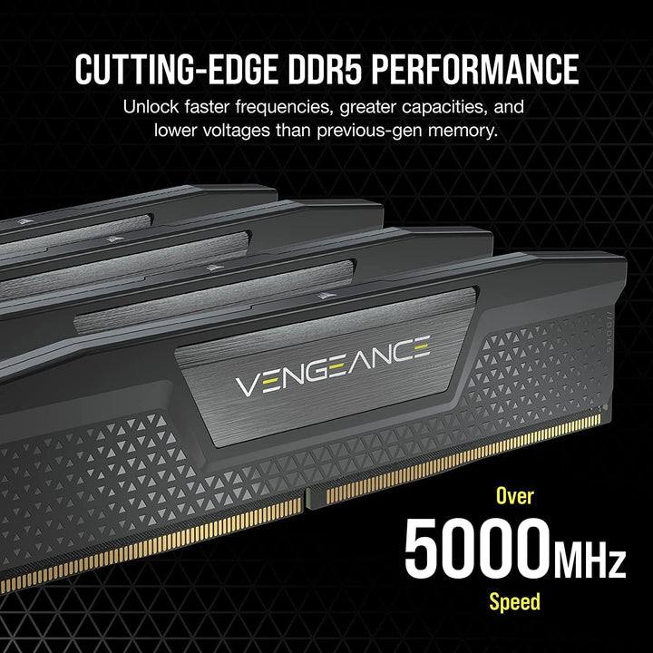 CORSAIR Vengeance DDR5 32GB (2x16GB) DDR5 6400MHz C36 Optimierter Intel-Desktopspeicher (Onboard-Spa