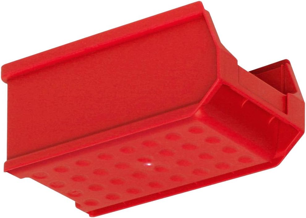 BRB Set - 25x Sichtstapelkästen Profi LB5, rot, Inhalt 0,85 Liter, LxBxH 175x100x75 mm inkl. 3 verz.