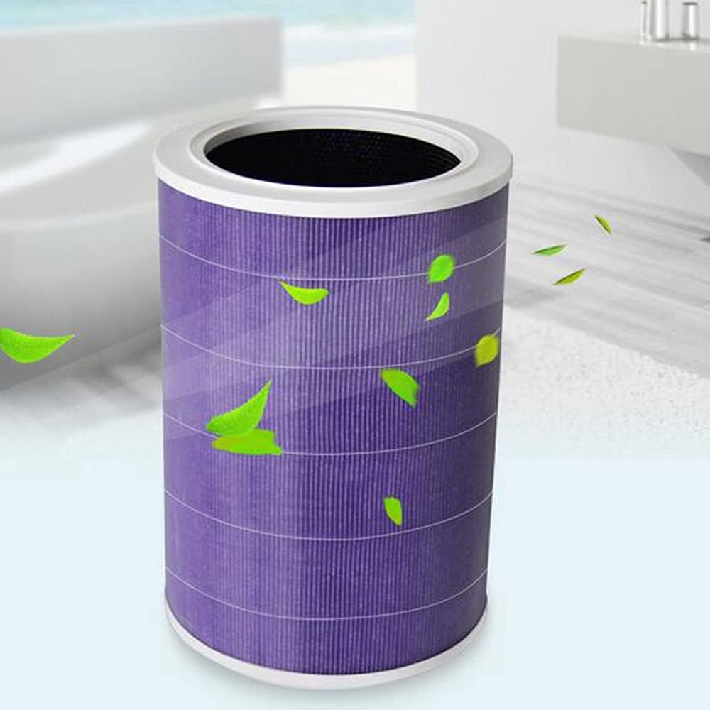 Xiaomi Original Mi Air Filtr, Fioletowy, ‎20 x 20 x 29 cm (Packung mit 2) Filter (Antibacterial) (Pa