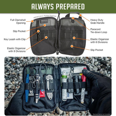 Maxpedition E.D.C. Taschen-Organizer Wolf-Grau, Wolf-Grau