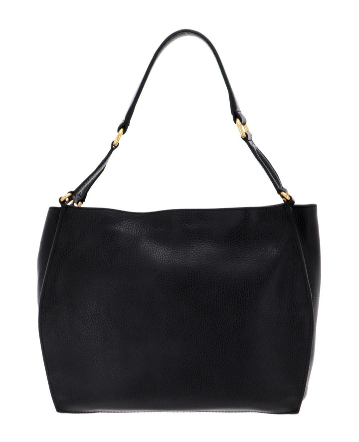 GIANNI CHIARINI Borsa Pelle Shopping Bag Nero