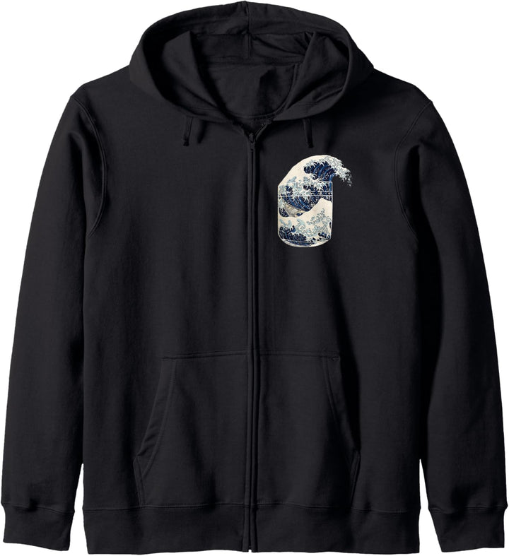 Die grosse Welle vor Kanagawa Kapuzenjacke