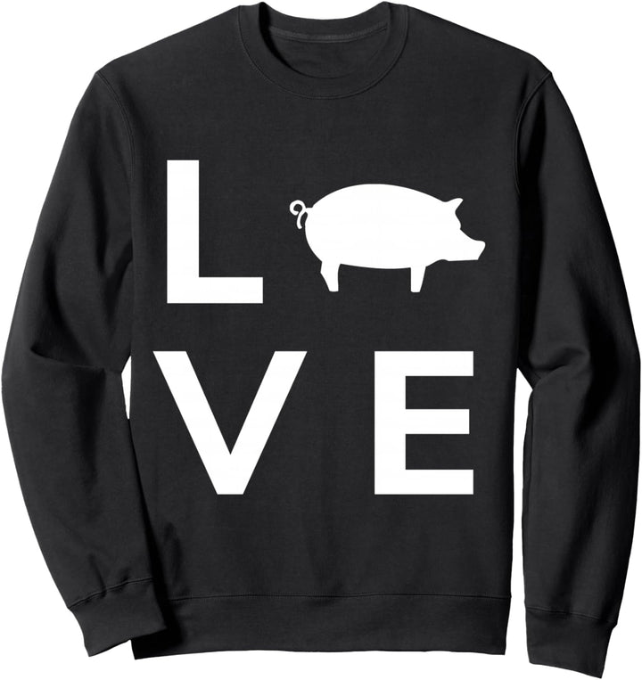 Schwein Landwirtschaft Landwirt Schweine-Bauer Ferkel Sauen Sweatshirt