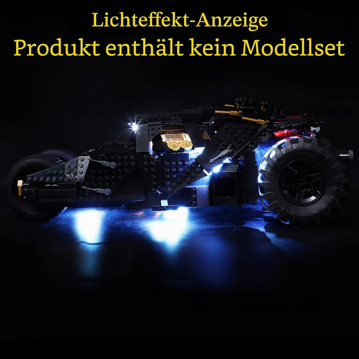 GEAMENT Licht-Set Kompatibel mit Lego DC Universe Super Heroes (Batman Batmobile Tumbler) - Beleucht