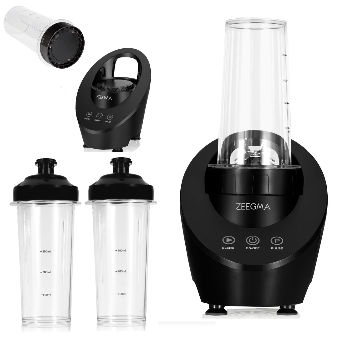 ZEEGMA VITAMINE FERRO Elektrischer Mixer für Cocktails und Smoothies, Magnetantriebstechnologie, 200