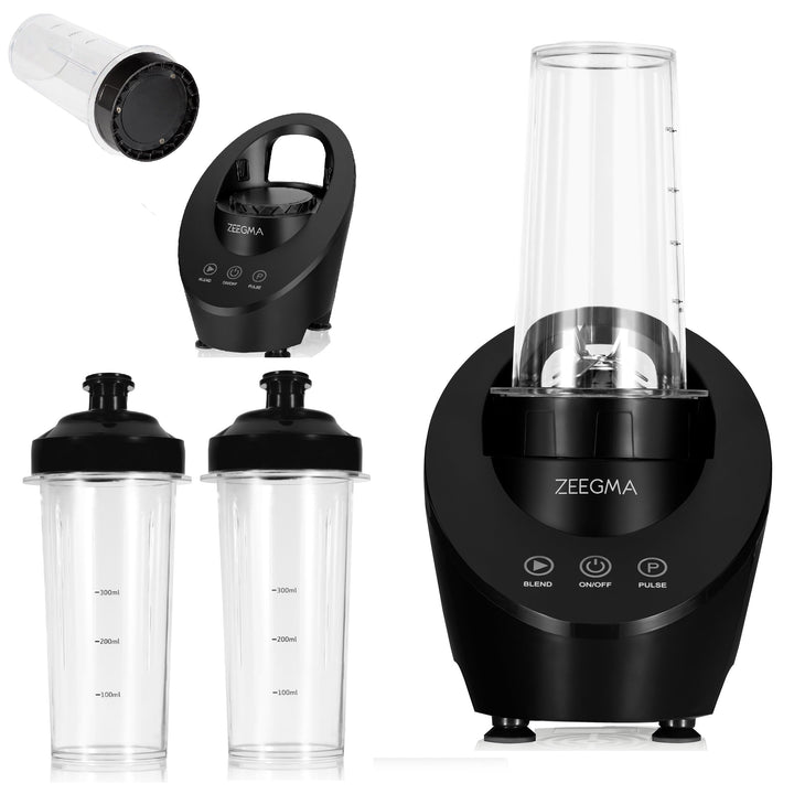 ZEEGMA VITAMINE FERRO Elektrischer Mixer für Cocktails und Smoothies, Magnetantriebstechnologie, 200