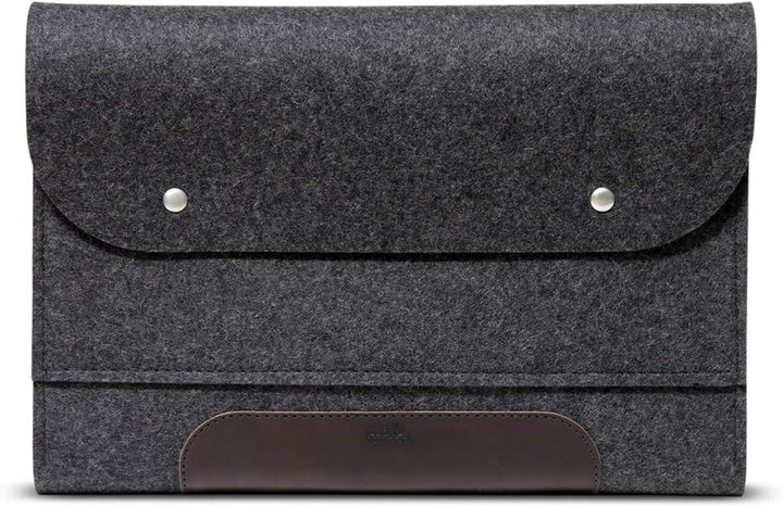 Pack &amp; Smooch 16" Laptophülle, Laptoptasche, MacBook Tasche -CORRIEDALE L -100% Merino Wollfilz, Pfl