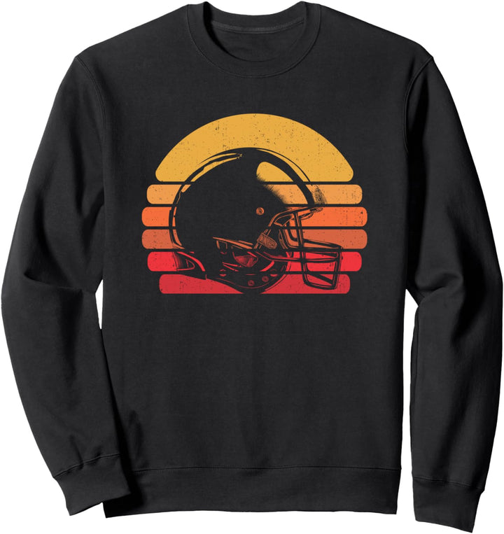 Retro American Football Spieler Geschenk - Vintage Sweatshirt