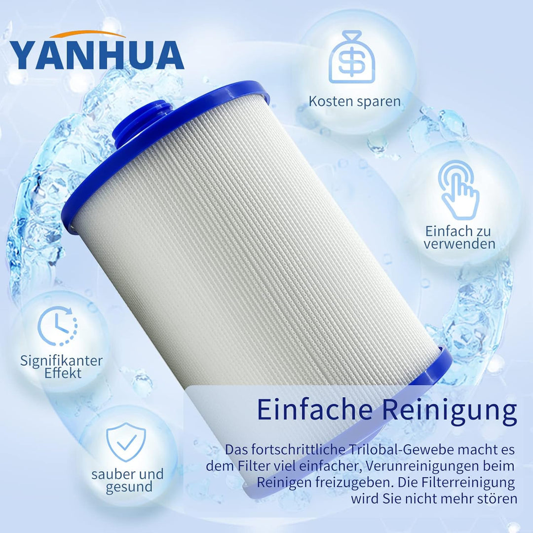 YANHUA Spa Filter für Whirlpool Filter,PWW50 Filterkartusche Ersatz für PWW50P3 Spa Filter,für Unice