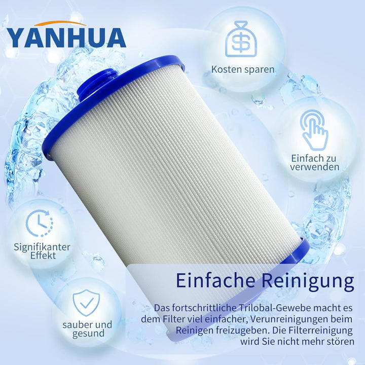 YANHUA Spa Filter für Whirlpool Filter,PWW50 Filterkartusche Ersatz für PWW50P3 Spa Filter,für Unice
