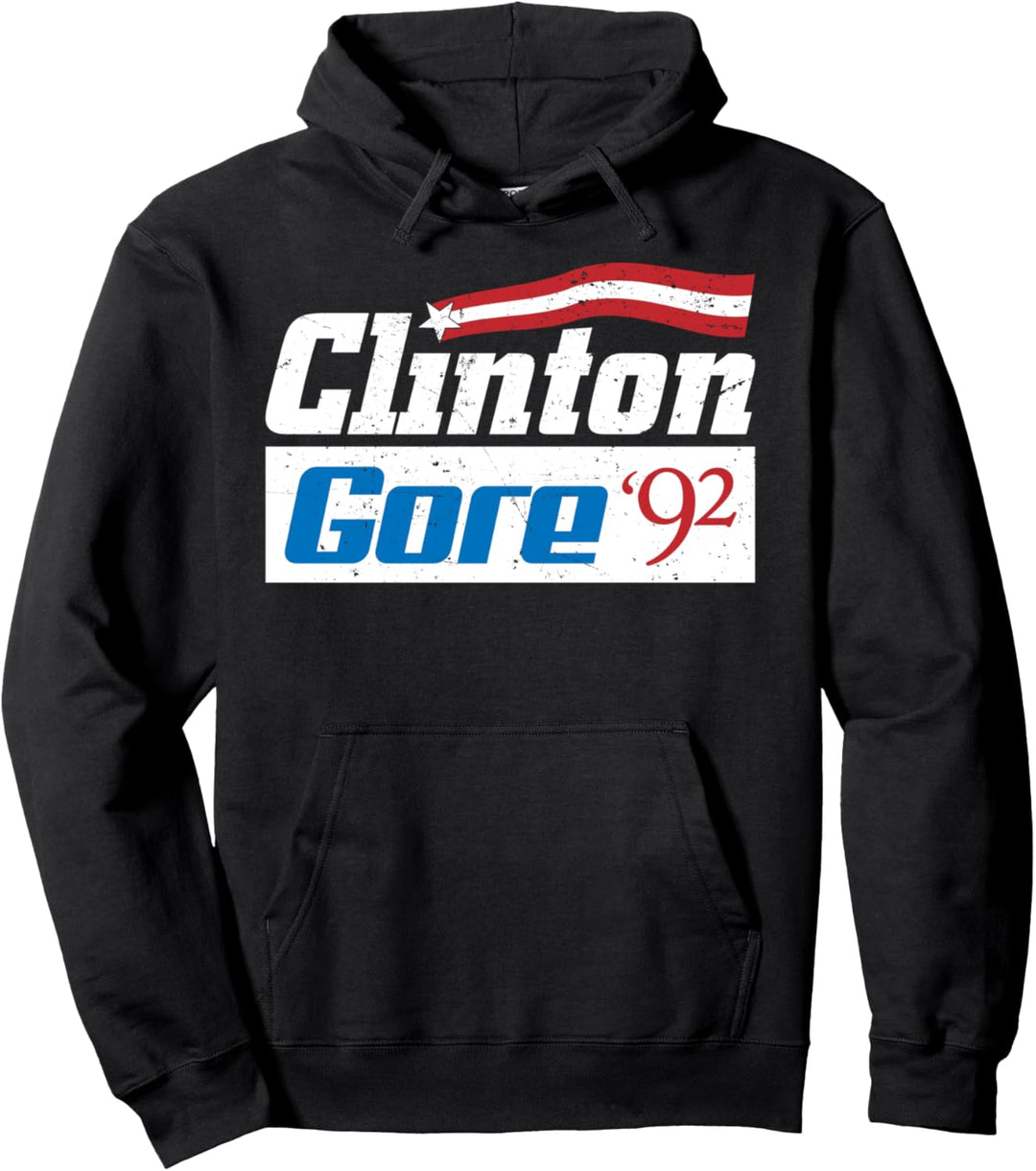 Clinton Gore '92 Democratic Winners Pullover Hoodie