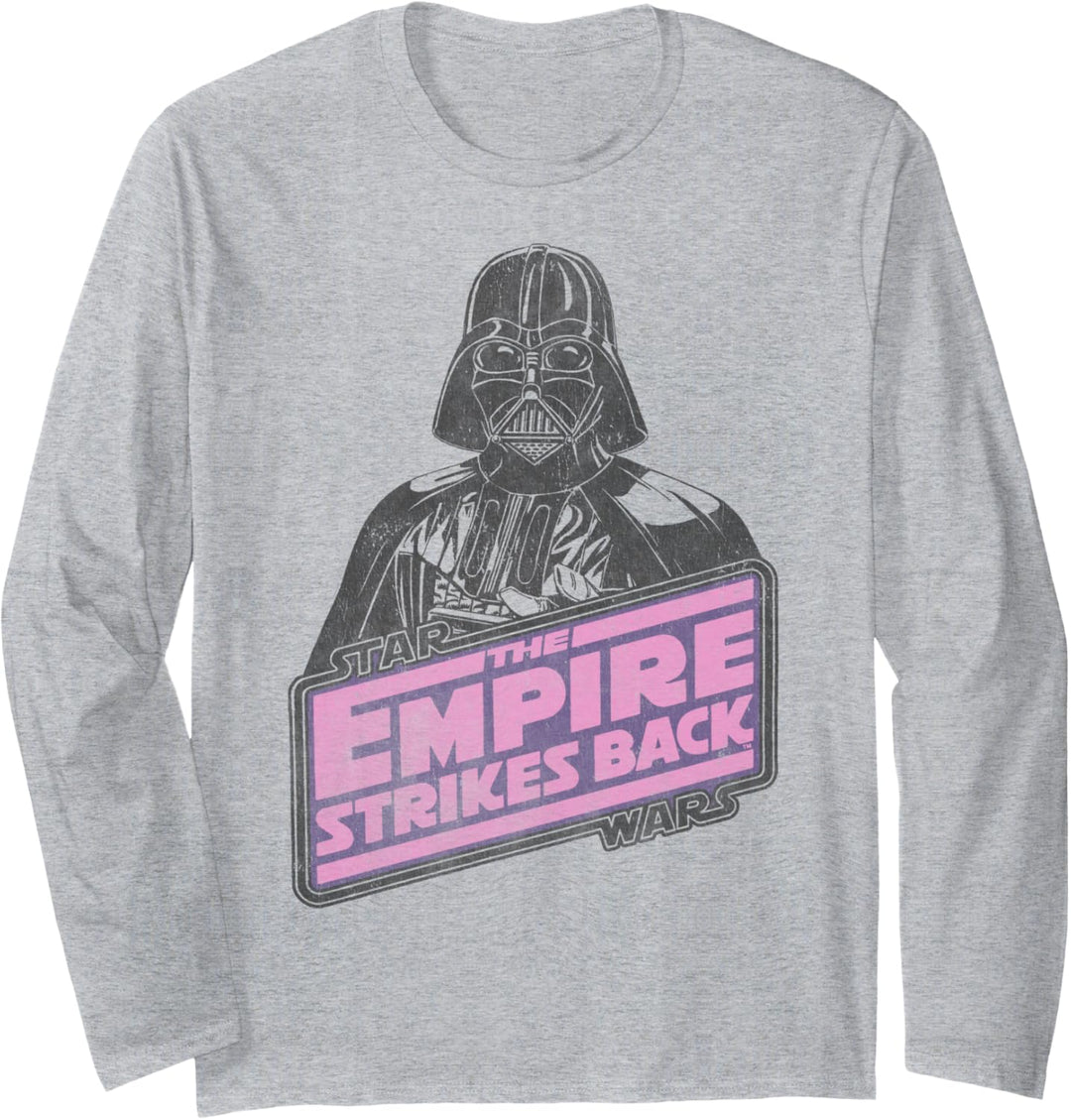 Star Wars Vintage Vader Logo Langarmshirt
