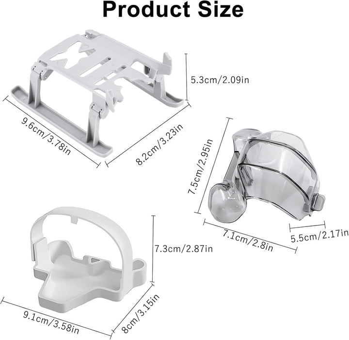 Mini 4 Pro Zubehör Kit Propeller Propellerschutz Landefüsse Erweiterte Fahrwerk Landegestell Propell