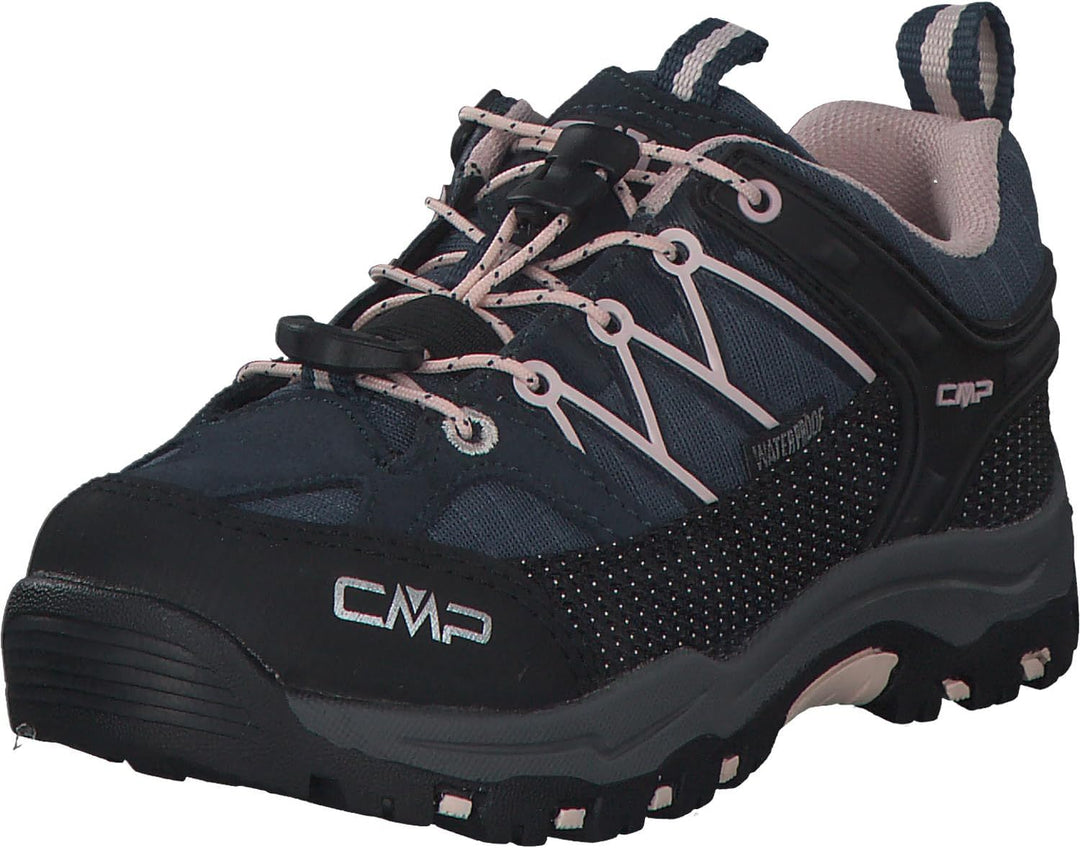 CMP Unisex Kinder Rigel Low Shoe Wp Trekking-& Wanderhalbschuhe 41 EU Asphalt Rose, 41 EU Asphalt Ro