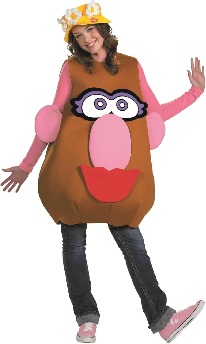 Disguise Mrs/Mr Potato Head Kostüm, Mehrfarbig, Einheitsgrösse 3X Mehrfarbig/Meereswellen (Ocean Tid