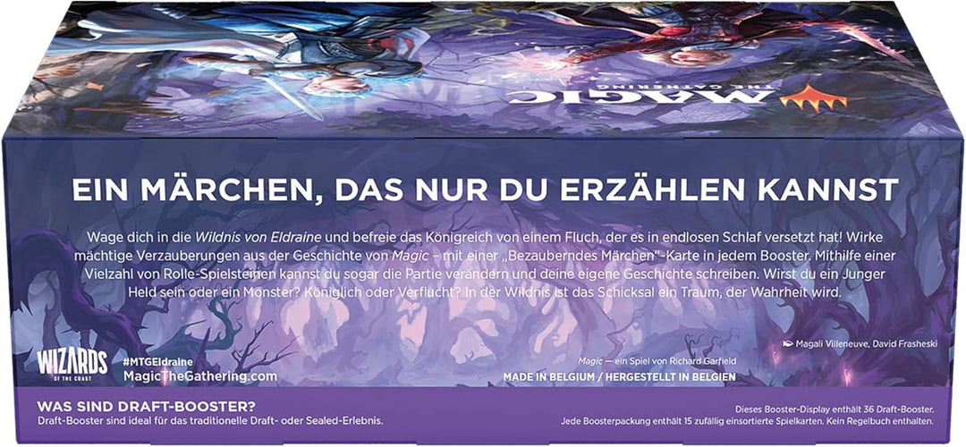 Magic: The Gathering Wildnis von Eldraine Draft-Booster-Display– 36Booster (Deutsche Version) Draft