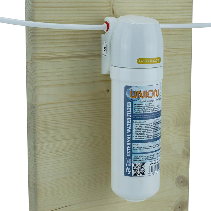 Ersatzkartusche für Wasserfilter"Union 4" Externer Kühlschrankfilter für SbS Kühlschrank. Filter Pac