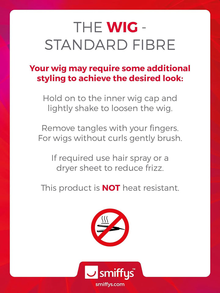 Disney Descendants Mal Wig, Ombre & Curly Modern, Modern