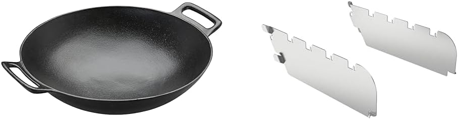 RÖSLE VARIO Wok, Hochwertiger Wok aus emailliertem Gusseisen zum scharfen Anbraten & Primezone-Winds
