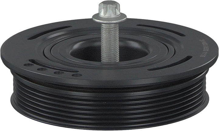 febi bilstein 33699 Riemenscheibe (entkoppelt) für Kurbelwelle, mit Schraube , 1 Stück