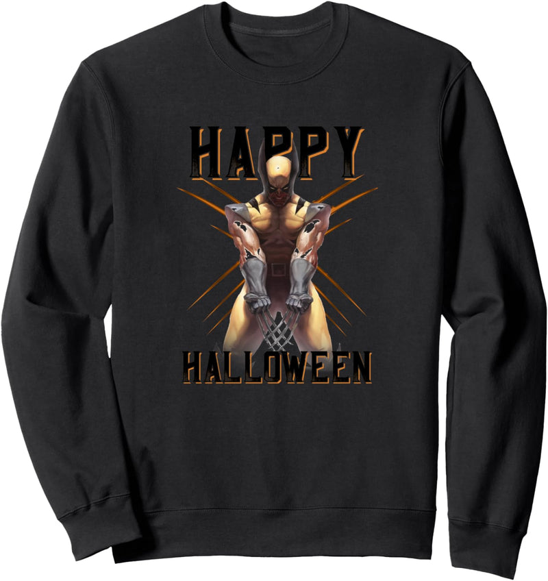 Marvel Comic Wolverine Happy Halloween Sweatshirt