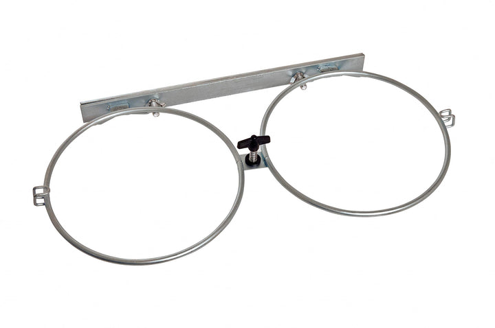 Karlie Napf-Wand- und Zwingerhalter L: 23 cm B: 46 cm ø: 20 cm für 2 x 1600 ml 0 L: 23 cm B: 46 cm,