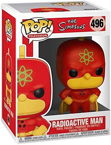 Funko POP! Vinyl: Simpsons S2: Homer-Radioactive Man, POP! Vinyl