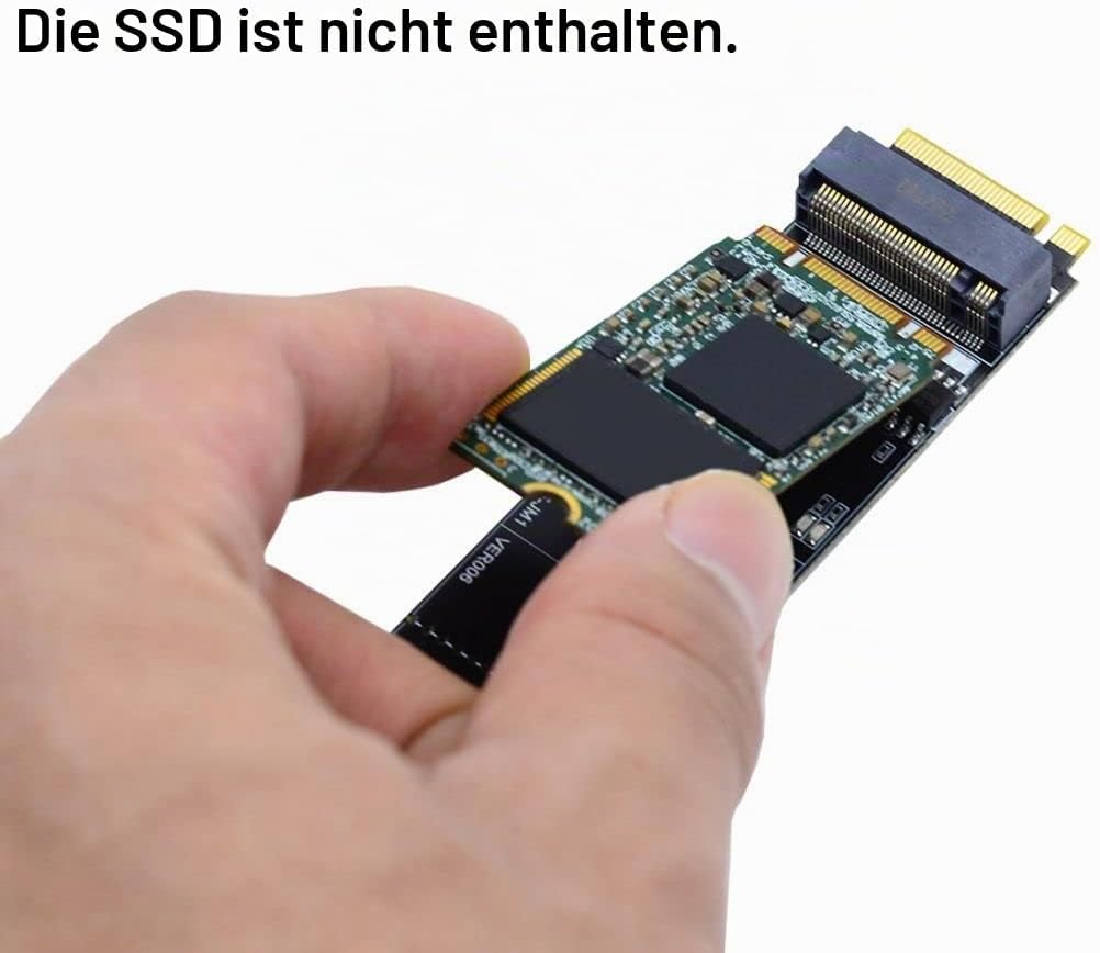 chenyang M.2 SSD SATA NGFF B+M Key auf NVME M-Key Erweiterungskarten Konverteradapter JMB582 Chipsat