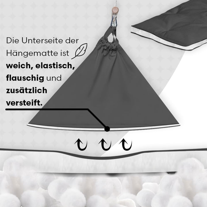 Hängewiege für EIN Baby | Federwiege für EIN Baby | Wiege | Hammock | Federwippe | Baby Federwiege |