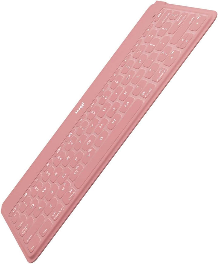 Logitech Keys-to-Go Kabellose Tablet-Tastatur, Bluetooth, iOS-Sondertasten, Ultraleicht & Geräuschlo