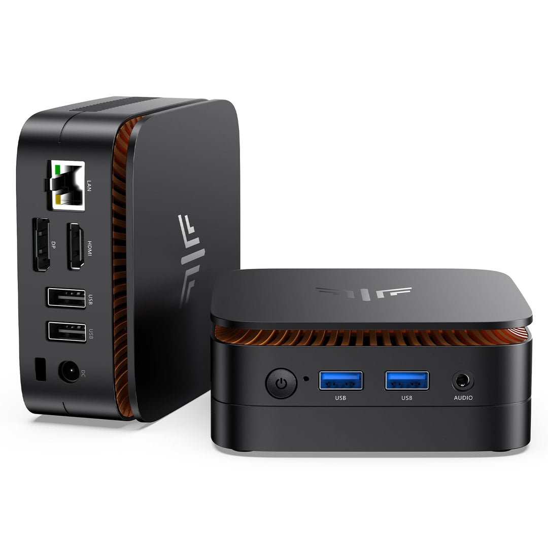NiPoGi Mini PC Ιntel 11th Gen N5105(bis zu 2.9GHz), 12GB DDR4 256GB SSD Kleiner Desktop Computer, Un