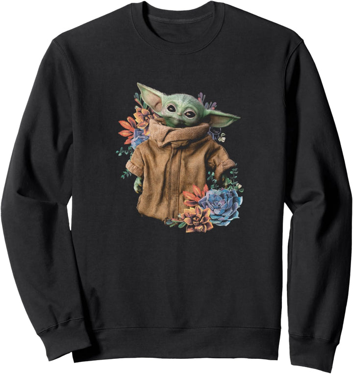 Star Wars: Mandalorian Floral Child Sweatshirt