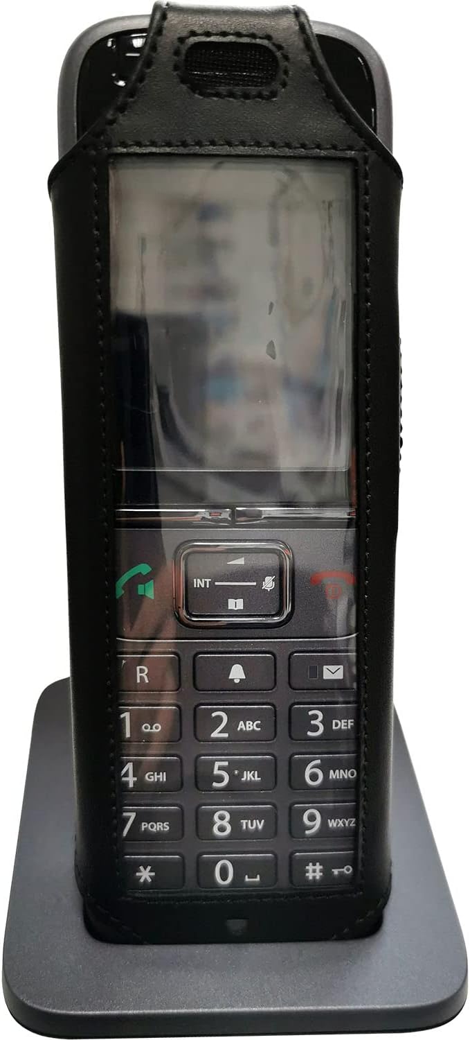 Gigaset Ledertasche mit festem Stahlgürtelclip für das S700H und Unify S6