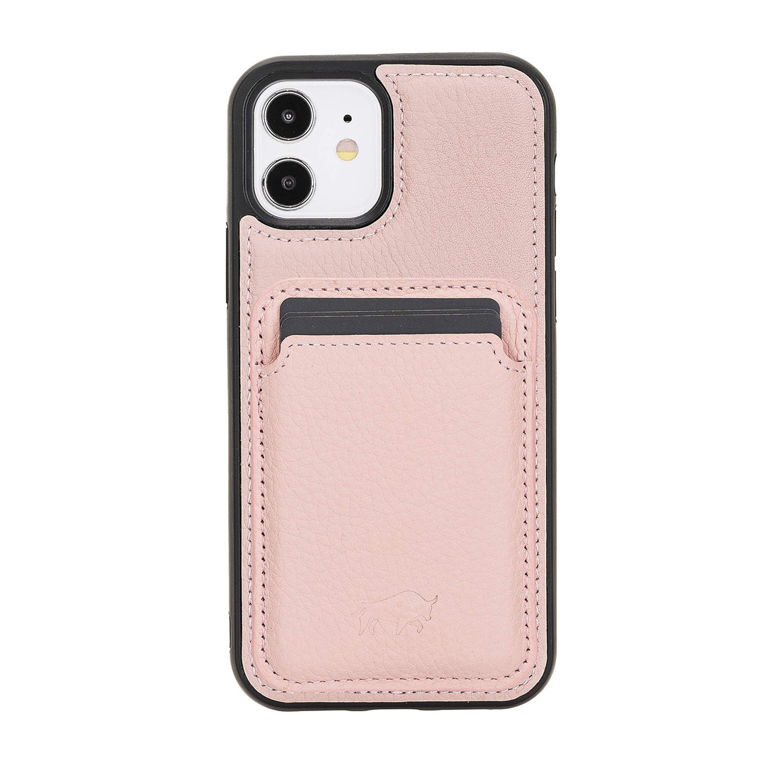 Solo Pelle Lederhülle + magnetische Geldbörse für das iPhone 12/12 Pro in 6.1 Zoll Case Leder Hülle