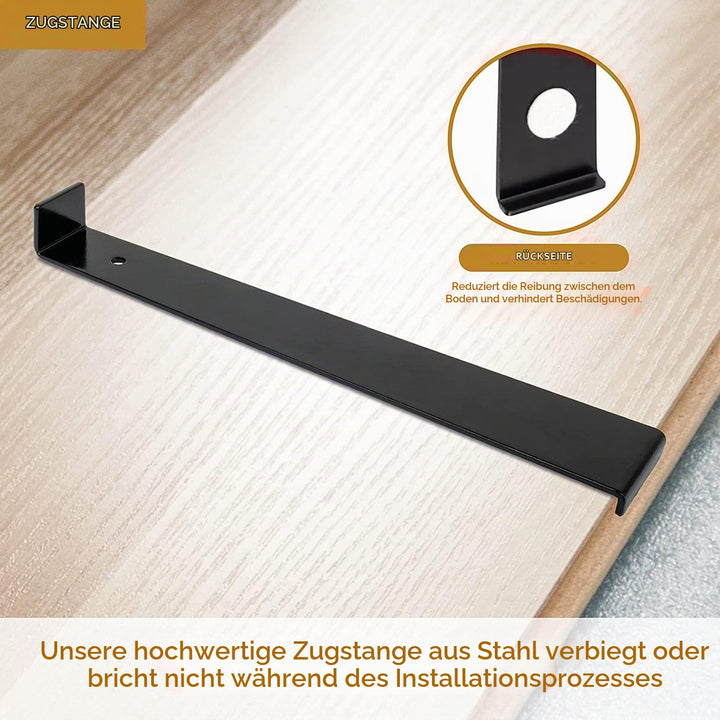 LATERN 43 Stück Laminatboden Kit, 26CM Doppelseitiger Gummihammer mit robustem Schlagklotz, Robuste