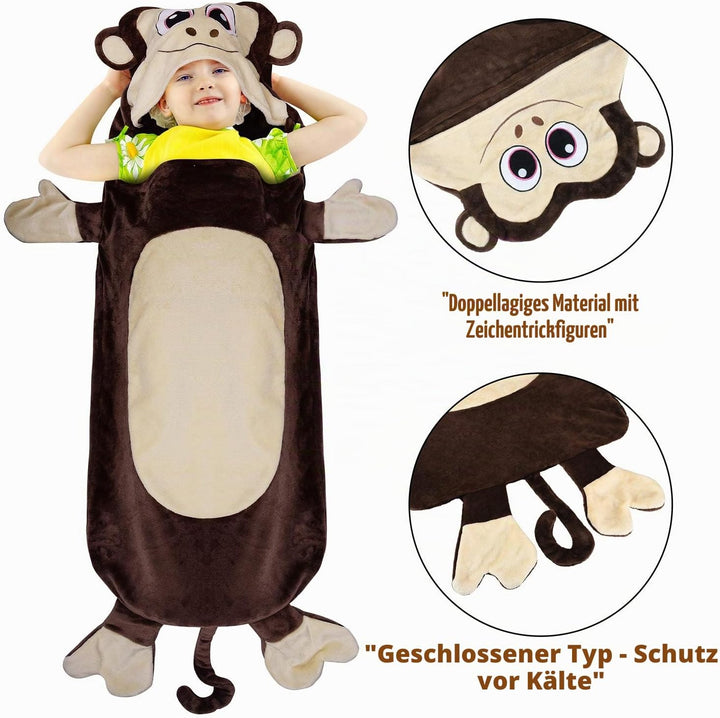 Catalonia Classy Meerjungfrauen Decke Mädchen Kinder 155x50CM, Meerjungfrauenflosse Kinder Mädchen M