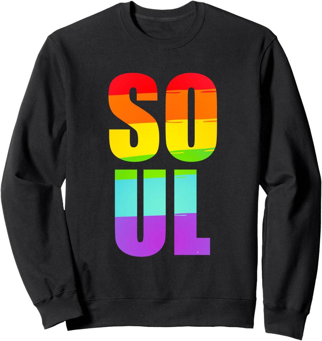 LGBTQ Lesben Schwul Gay Pärchen Soul Mate Regenbogen Sweatshirt