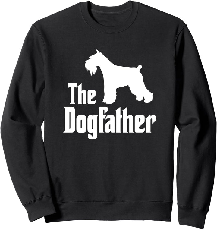 The Dogfather - Hund, Geschenk, lustiges Riesenschnauzer Sweatshirt