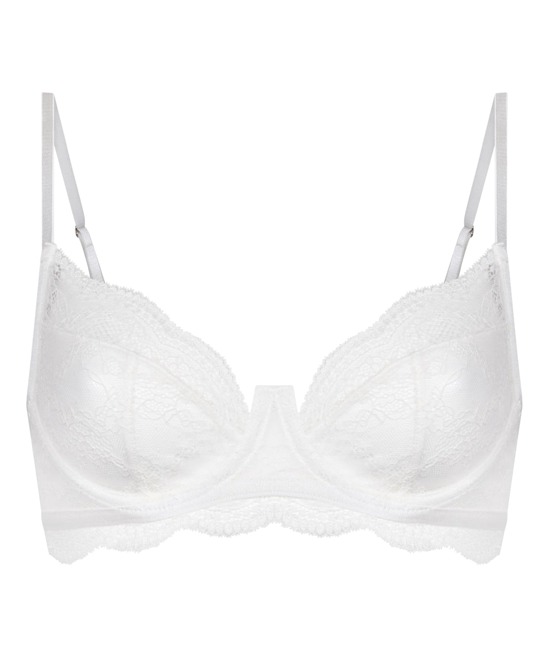 HUNKEMÖLLER Unwattierter Bügel-BH Isabelle 85E Snow White, 85E Snow White