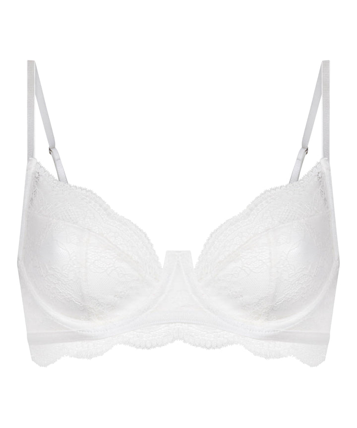 HUNKEMÖLLER Unwattierter Bügel-BH Isabelle 85E Snow White, 85E Snow White
