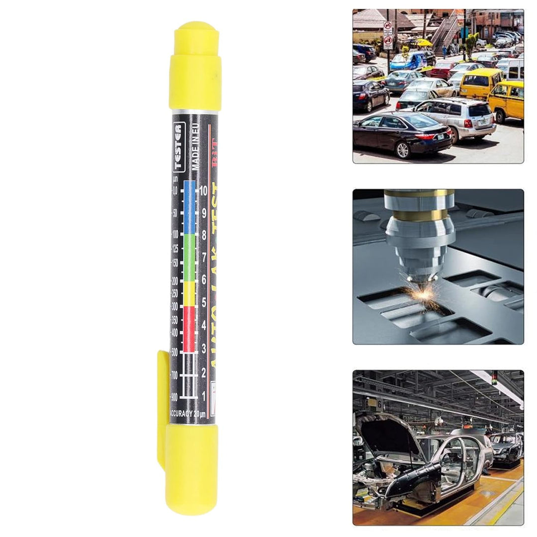 Lackdickenmessgerät, Autolack-Teststift mit Magnetischer Spitze, Wasserdichtes IP6X-Dickenmessgerät