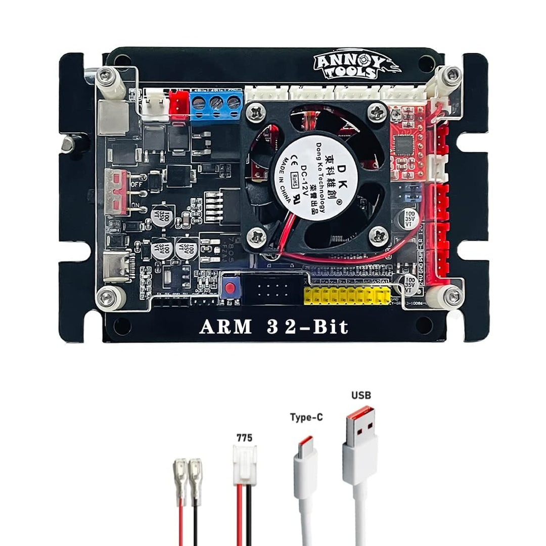 Steuerplatine GRBL1.1 32Bit, 3-Achsen Schrittmotorsteuerung, mit doppelter Y-Achsen-Antriebssteuerpl