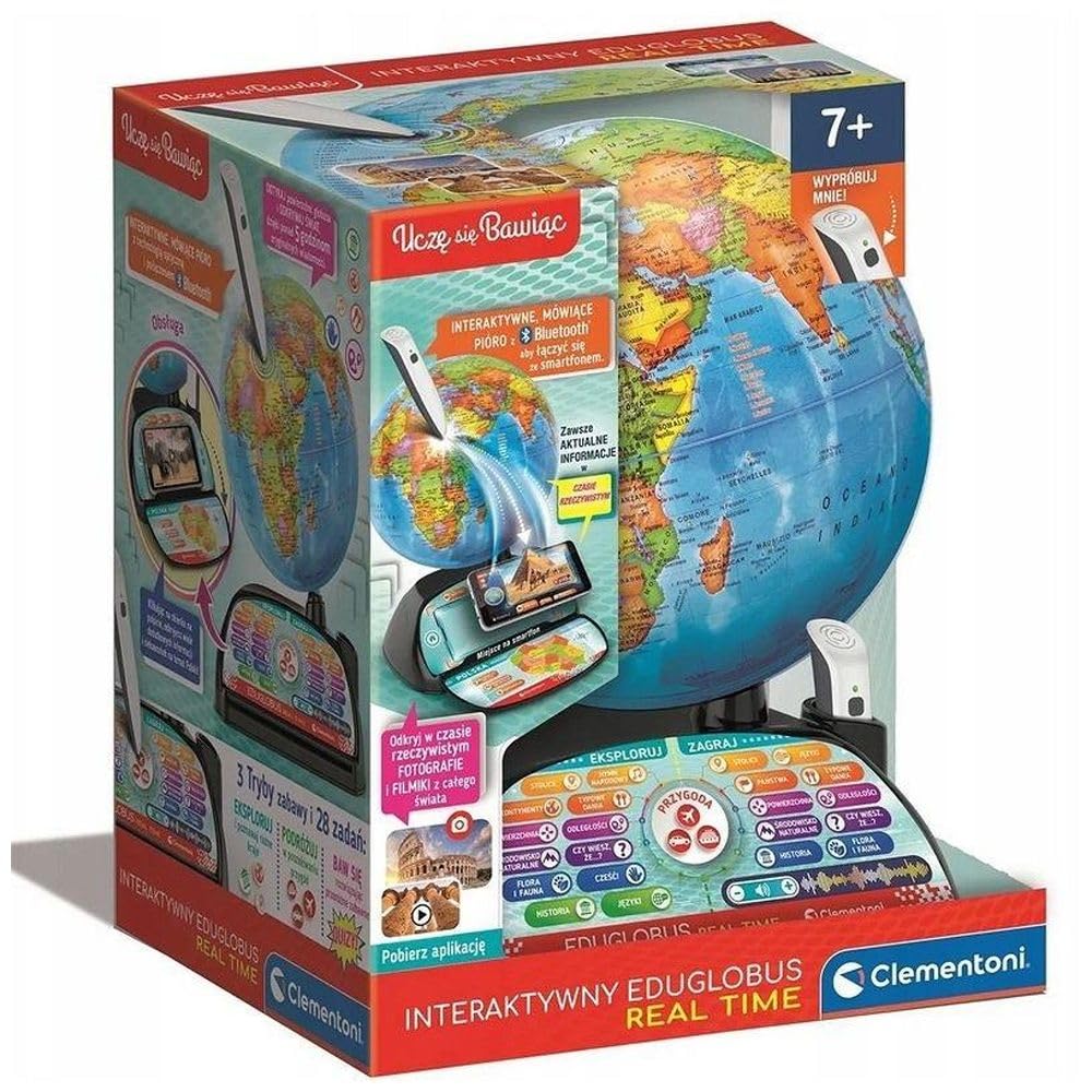 Clementoni Eduglobus 50848, Junge/Mädchen, 7 Jahr(e)