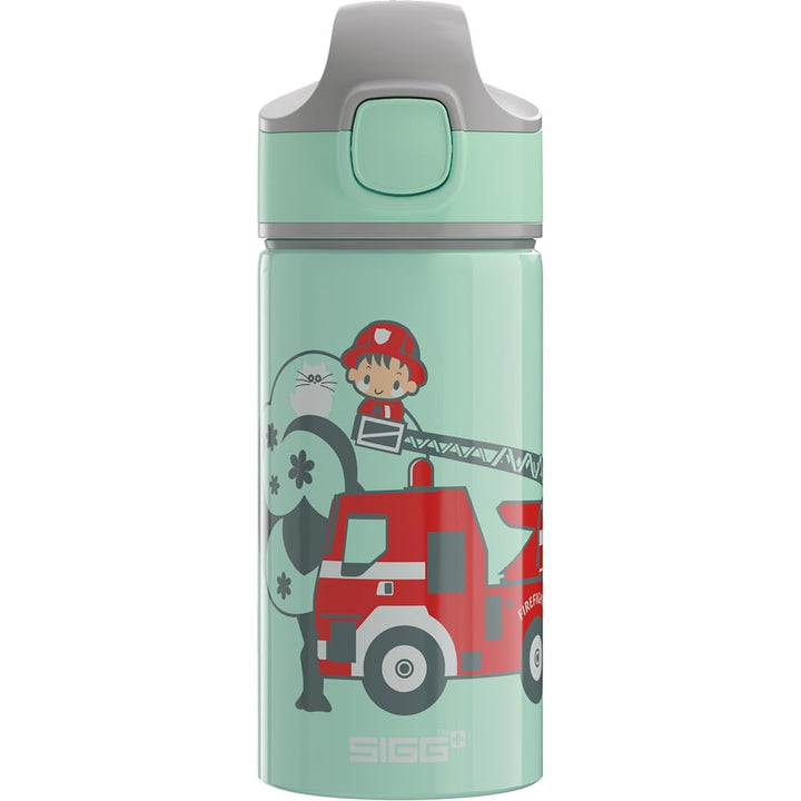 SIGG - Alu Trinkflasche Kinder - Miracle - Mit Trinkhalm - Auslaufsicher - Federleicht - BPA-frei -