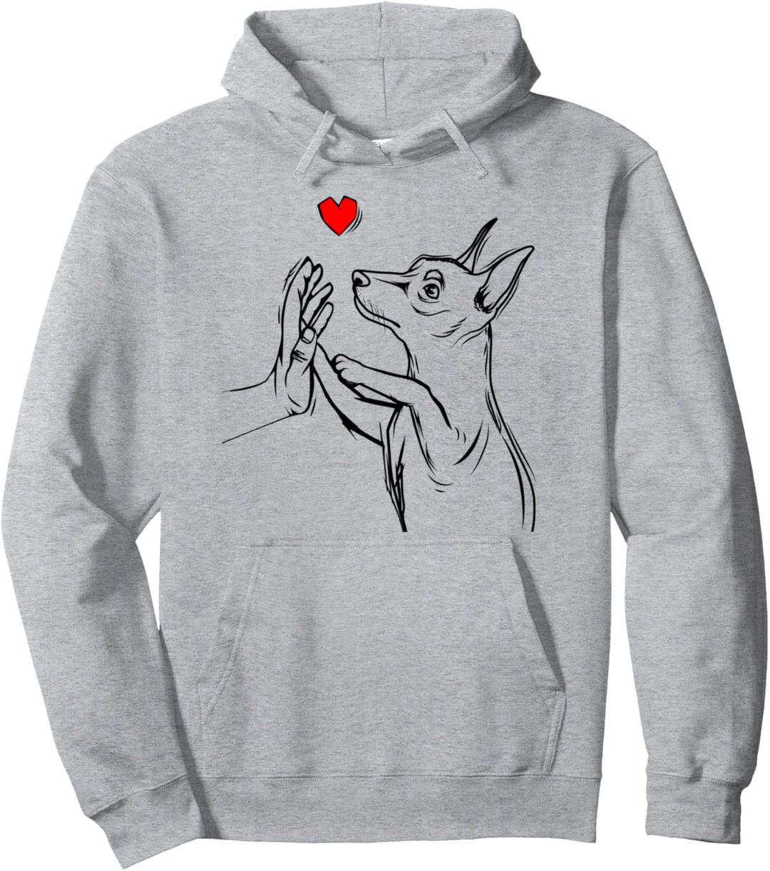 Zwergpinscher Liebe Miniature Pinscher Pullover Hoodie