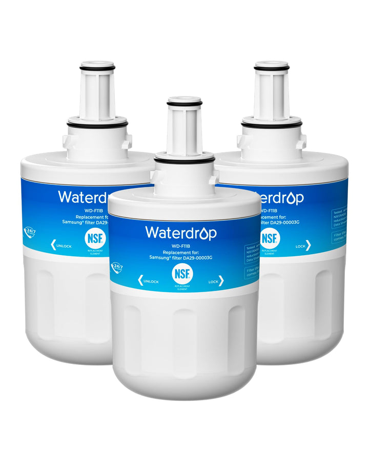 Waterdrop DA29-00003G Kühschrank Wasserfilter, Ersatz für Samsung AquaPure Plus DA29-00003G, DA29-00
